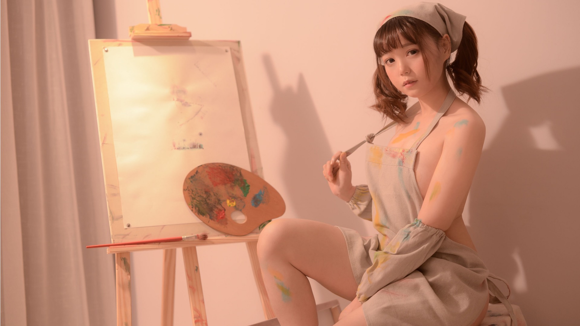Nagisa魔物喵系列作品深度赏析,双马尾画师的秘密花园