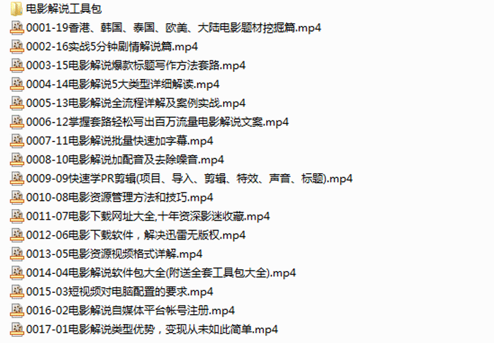 抖音电影影视解说剪辑视频教程插图2