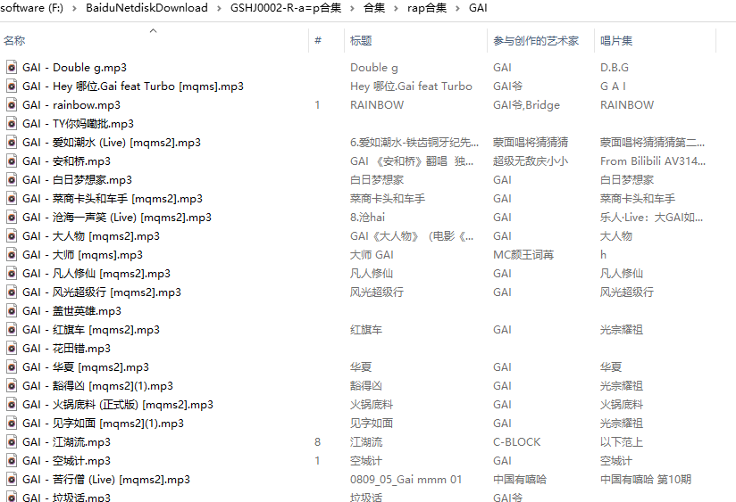 中国热门Rap歌曲(万磁王/红花会/阴三儿/谢帝/Gai/PGone/王以太/ATM/马思唯/法老/活死人/AnsrJ/Tydot等)合集插图3 中国热门Rap歌曲(万磁王/红花会/阴三儿/谢帝/Gai/PGone/王以太/ATM/马思唯/法老/活死人/AnsrJ/Tydot等)合集插图3