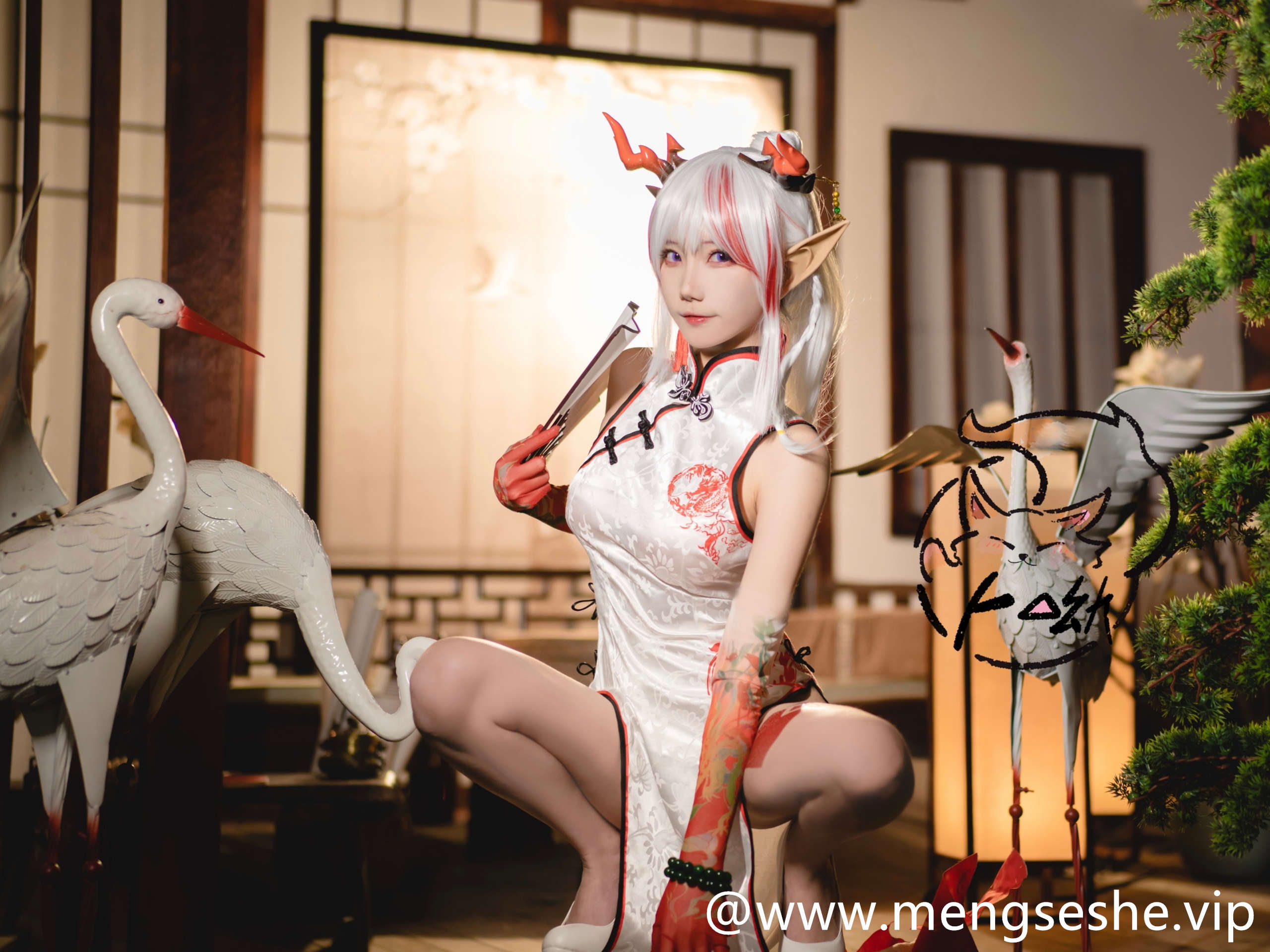 [动漫次元博主狐萝卜呦][6套]cos图集全套合集百度网盘下载