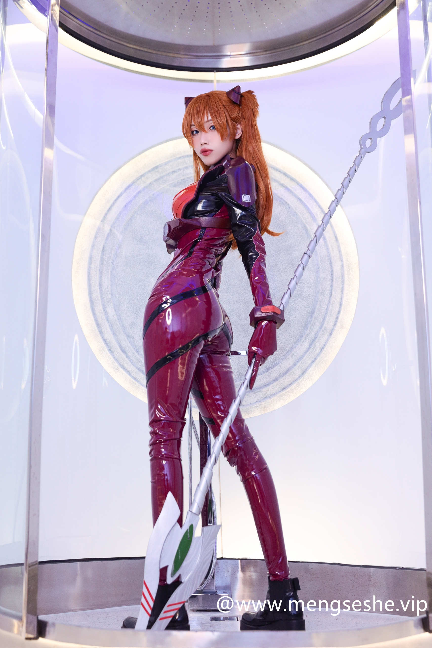 婀娜多姿的Eliza喵喵，最新cos作品雷电芽衣绫波丽等18套图集包鉴赏