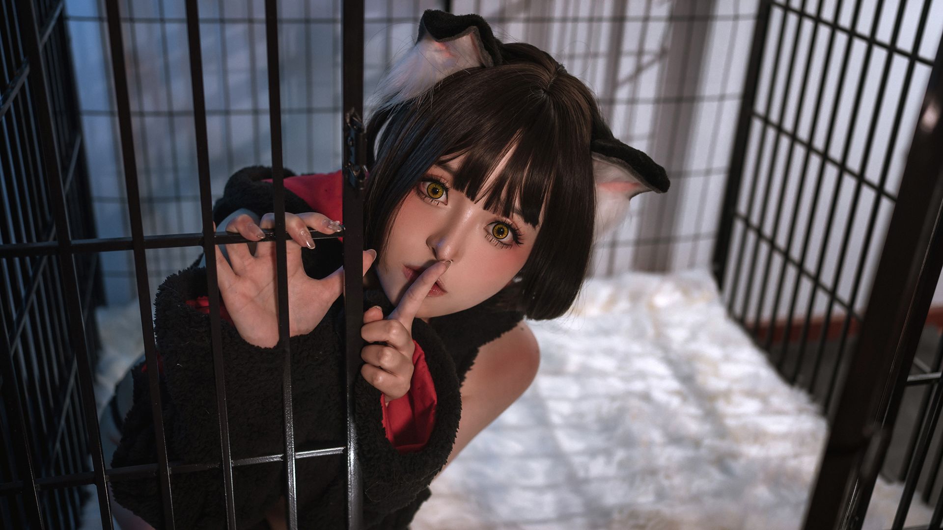 喵小吉黑猫公主的神秘魅力,用镜头讲述独特的故事